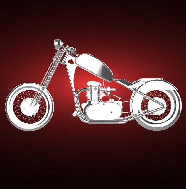 Norton Commando Chopper