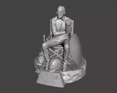 Stan Lee 3D Model Ready to Print STL