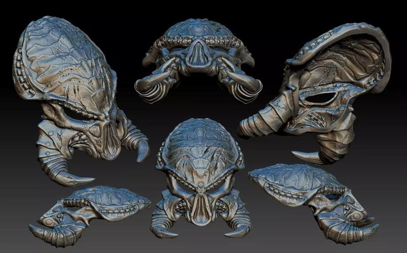 cracked tusk predator bio helmet prey