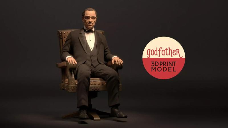 The Stylize Godfather Firgure - Vito Corleone  - Marlon Brando
