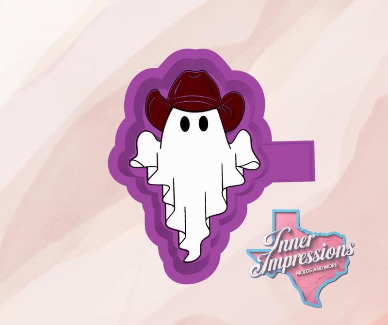 Cowboy Ghost Freshie Mold