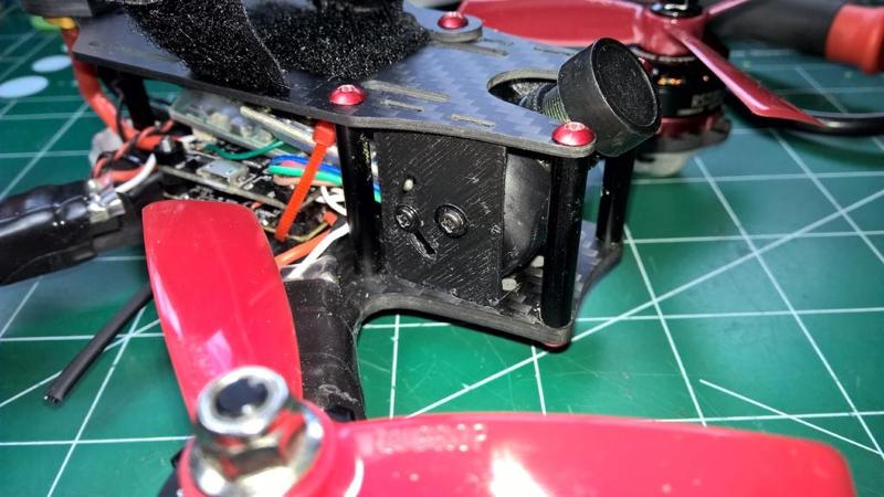 Runcam Swift Camera Plate for Quadrysteria Rush 4"