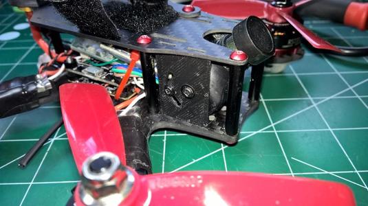 Runcam Swift Camera Plate for Quadrysteria Rush 4"