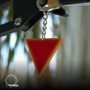 NO PASARÁN antifascist keychain