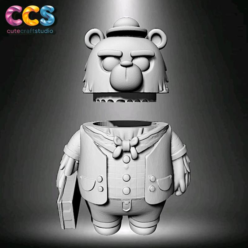 chibi bear grinder