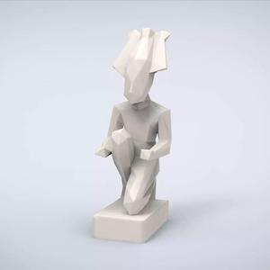 Printable Osiris Lowpoly Style