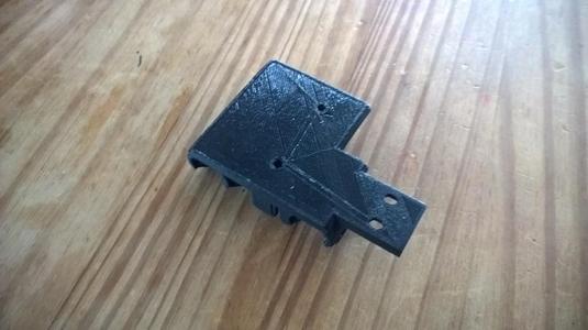 X-carriage with sensor mount for E3D direct-drive hinged extruder