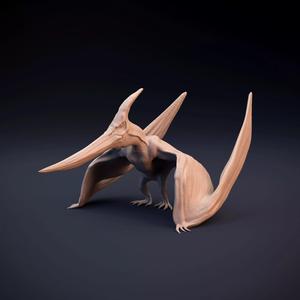 Pteranodon intended for 3D printing - pre supported