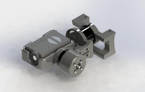 Qav 400 Brushles Gimbal for Mobius Action Cam & Boscam HD 19
