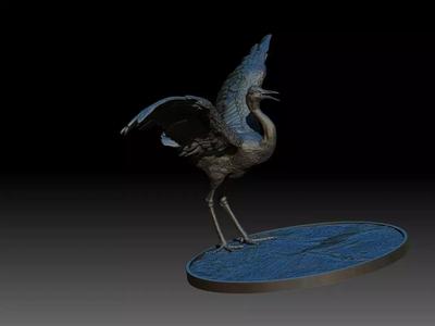 Red-Crowned Crane