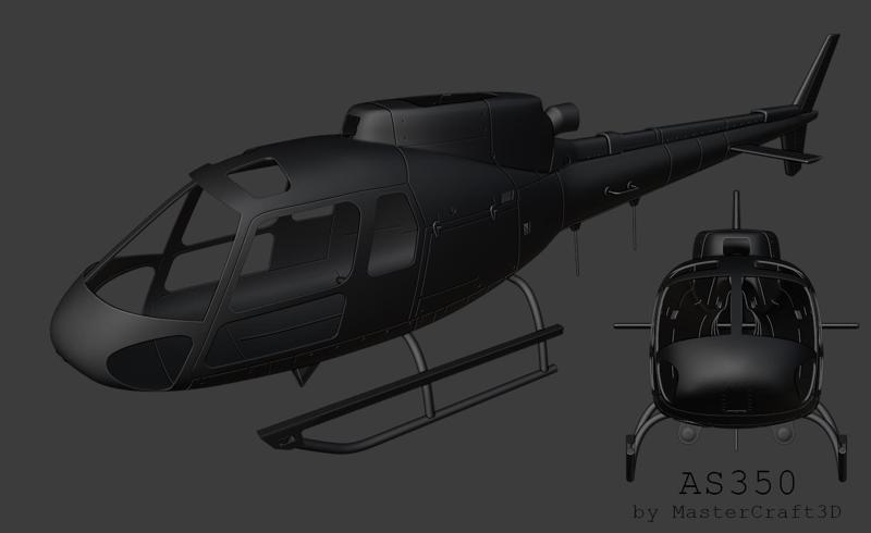 Eurocopter AS350 Ecureuil (RC helis 450)