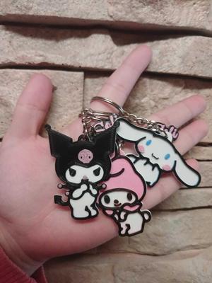Key rings Melody, cinnamon, kuromi x3