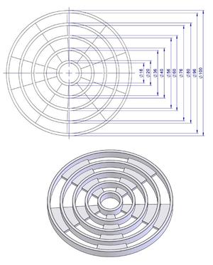 Calibrate hole calibration diamètre