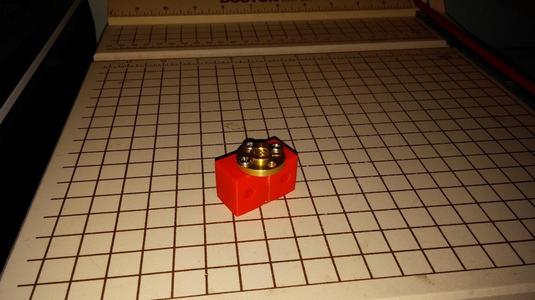 NCS P3-v Steel Brass Lead screw mount