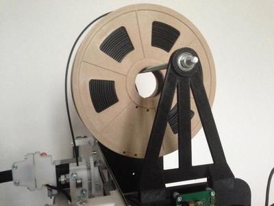 Mendel90 Dibond Spool Holder with 608 bearings