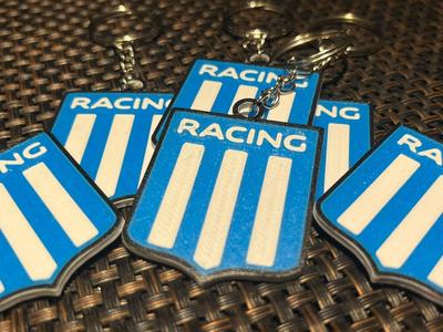 Racing Club keychain