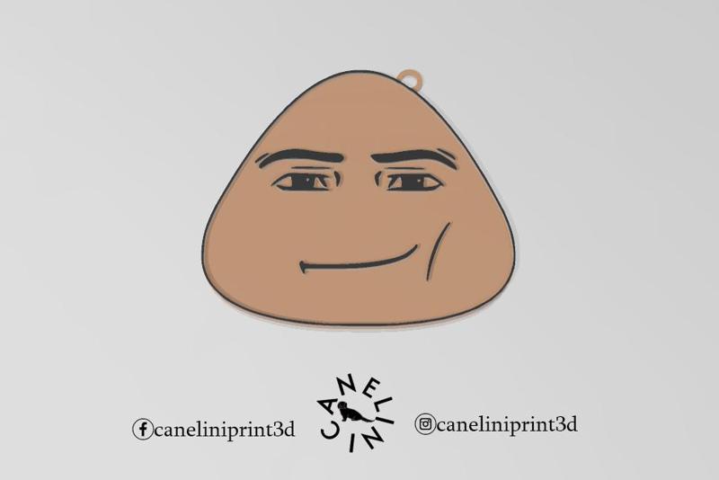 POU PRO CHAD KEYCHAIN