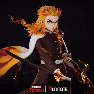Rengoku from DemonSlayer - myAnimate