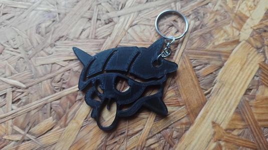 Shellder keychain Pokemon