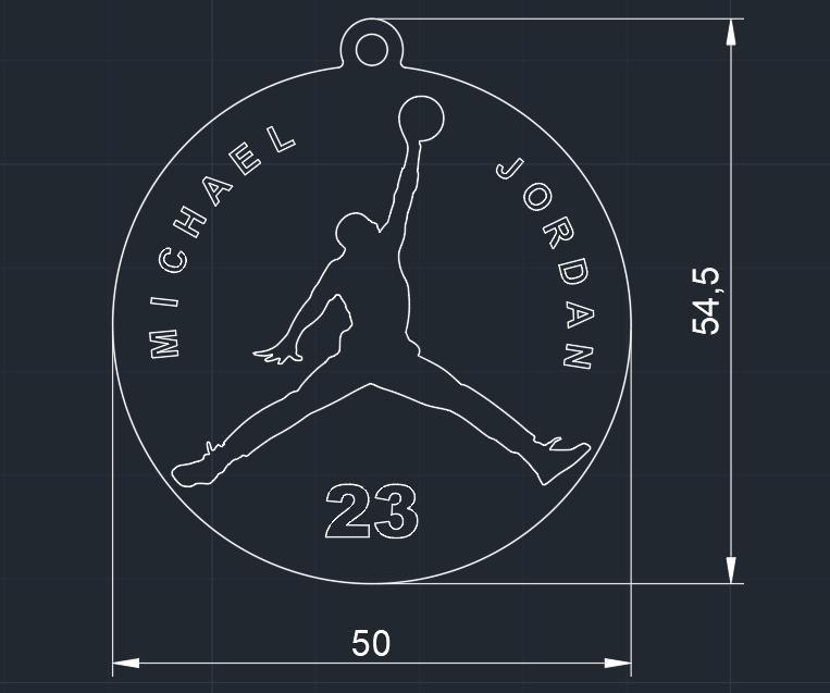 Key ringMichaelJordan
