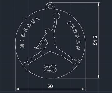 Key ringMichaelJordan