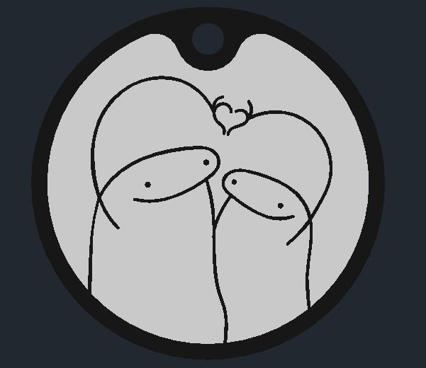 Flork key ring