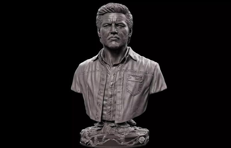 Joel- Pedro Pascal Bust