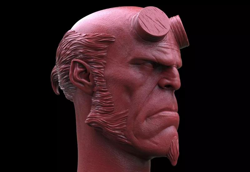 Hellboy Head