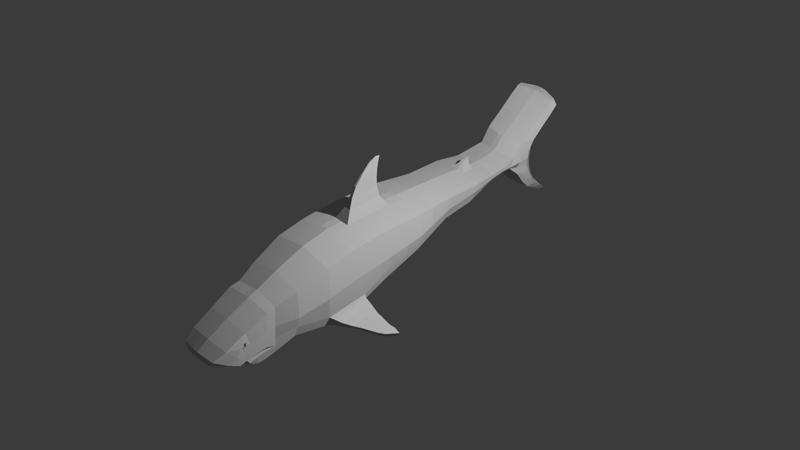 Low Poly Shark