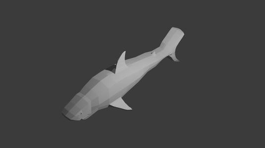 Low Poly Shark