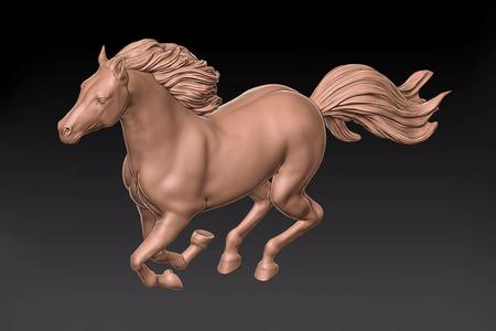 horse 3d print model
