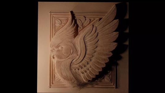 Cockatiel CNC 3d Print High Relief Sand Casting