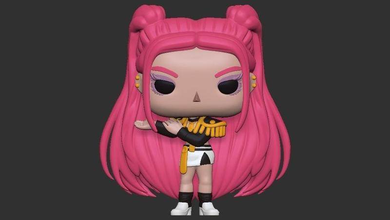 Huntrx GOLDEN - funko pop style! - mira - kpop demon hunters