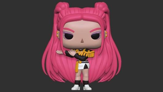 Huntrx GOLDEN - funko pop style! - mira - kpop demon hunters