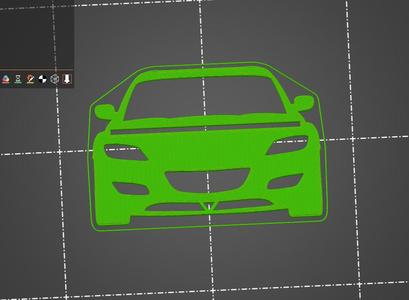 Mazda RX-8 toothpaste squeezer
