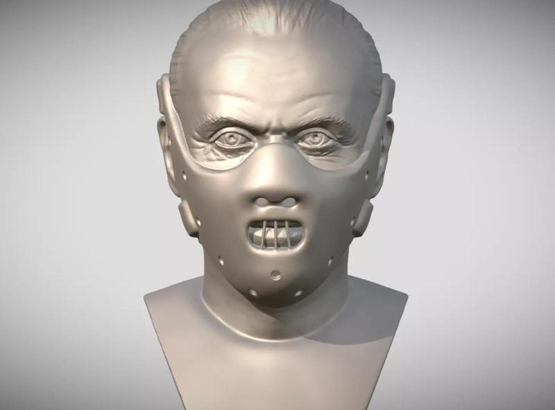 Hannibal Lecter bust