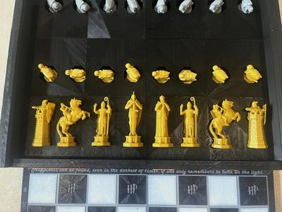 Harry potter chessboard (customizable)