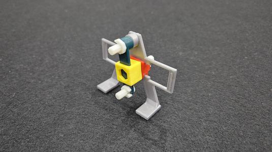 26 Mechanism Models – Model A: Double-Slider (Cross-Slider)