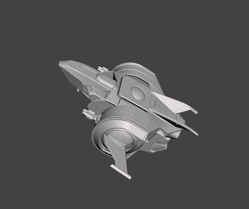 FAN ART Godzilla STAR FALCON M.O.G.U.E.R.A. MOGUERA