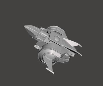 FAN ART Godzilla STAR FALCON M.O.G.U.E.R.A. MOGUERA