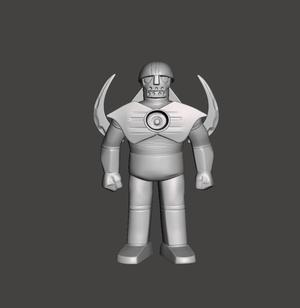 JUMBO MACHINDER FAN ART GARADA K7 RETRO SHOGUN WARRIORS