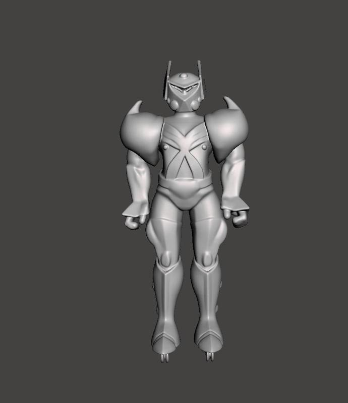 FAN ART Tekkaman The Space Knight Jumbo Retro Pegas