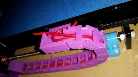 TronXY P802E Y-Axis Cable Chain Remix