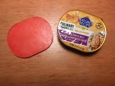 Tear-Off Cat Food Container Cover (for Nature's Recipe and others)