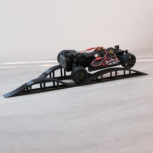 Cross Axle Bridge (wave) for diecast and RC cars