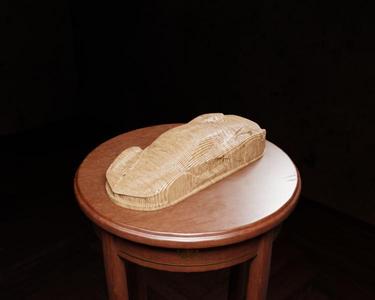 3D Printable Ferrari LaFerrari - Sliced Design with Base