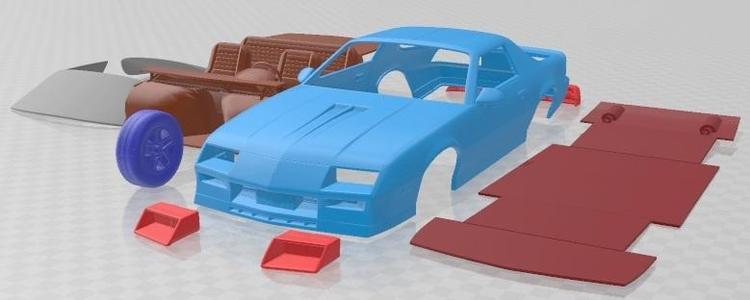 Chevrolet Camaro Z28 Coupe 1982 Printable Car