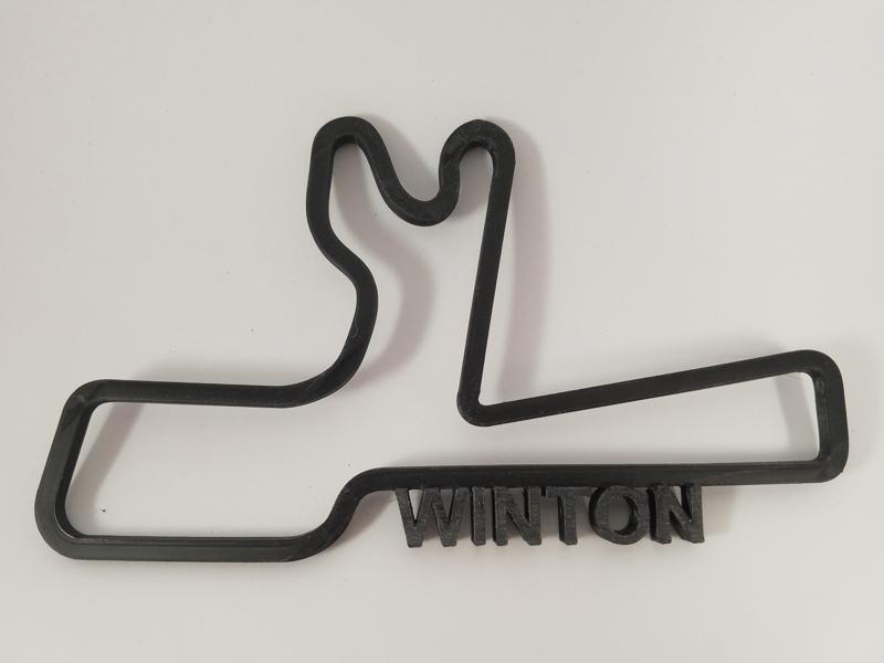 Race Track Art - Winton