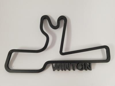 Race Track Art - Winton