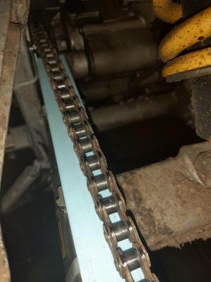 Derbi senda chain slider for swingarm